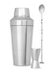 Rosendahl - Rosendahl Bar Set, Shaker H20, Jigger 2/4Cl, Stirring Spoon H31 Cm - &Scaron;eikerid ja kokteilin&otilde;ud - H20