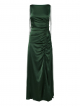 Ganni - Satin Ruched Maxi Dress - &Otilde;htukleidid - 32