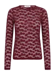 Co' Couture - Penolacc O-Neck Blouse - Pikkade varrukatega - XS