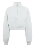 Nike - Nike Studio Fleece Medium Weight Oversized Crop Top - Spordi pikkade varrukatega l&uuml;hikesed topid - XS