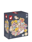 Janod - Janod - 24 Unicorn & Dragon Magnets - Interaktiivsed m&auml;nguasjad - ONE SIZE