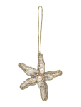 Anna + Nina - Beaded Starfish Ornament - J&otilde;ulukuulid ja kuuseehted - ONE SIZE