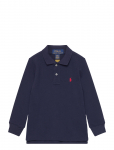 Ralph Lauren Kids - Cotton Mesh Long-Sleeve Polo Shirt - Pikkade varrukatega polos&auml;rgid - 117-123