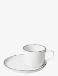 Broste Copenhagen - Kop M/Underkop 'Salt' L - Espressotassid - 15 CL