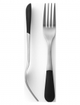 Design House Stockholm - Stockholm Fork Dinner 2 Pcs Set - Kahvlid - L:20CM