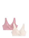 Lindex - Bra Nursing Wrap Top Co 2 P - Rasedusrinnahoidjad - 2 XXL