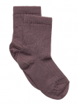 Mp Denmark - Wool Rib Socks - Sokid - 22/24
