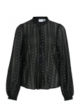 Vila - Vichikka Lace L/S Shirt- Noos - Pikkade varrukatega - L