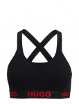 HUGO - Bralette Padded Sporty Logo - Rinnahoidja-topid - L