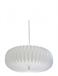 Nordlux - Belloy 45 | Lampesk&aelig;rm | Hvid - Lambivarjud - &Oslash; 45 CM