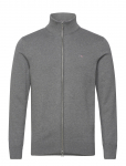 Gant - Cotton Knit Zip Cardigan - Lukuga džemprid - XXL