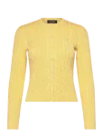 Lauren Ralph Lauren - Cable-Knit Cotton Cardigan - Kardiganid - XS
