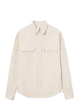 WOOD WOOD - Wwaxl Herringbone Shirt - Vabaaja s&auml;rgid - L