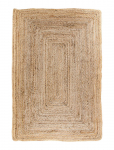 House Nordic - Rina - Rug, Braided Jute, Nature 60X90 Cm - Muud vaibad - 1X60X90CM