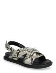Bianco - Biaoslo Cross Sandal Faux Leather - Madalad sandaalid - 39