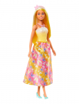 Barbie - A Touch Of Magic Royal Doll, Blonder & White Hair, Butterfly-Print Skirt - Nukud - ONE SIZE