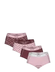 Pieces - Pclogo Lady 4 Pack Bc - Hipsterid ja bokserid - XS
