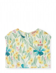 THE ANIMALS OBSERVATORY - Baboon Kid Top White - Varrukateta - 12 Y