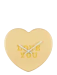 KARLSSON - Wall Clock Heart Candy Soft Yellow - Kellad - H:27CM