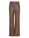 Minus - Mstasja Mid Waist Pu Pant - Nahksed retuusid-p&uuml;ksid - 44