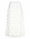 Weekday - Frilled Maxi Skirt - Maksiseelikud - XS
