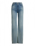 Lauren Ralph Lauren - High-Rise Wide-Leg Jean - Laiad - 36
