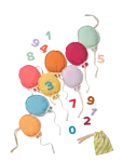 Kid's Concept - Bunting Ballon Dress-Up - Laste s&uuml;nnip&auml;ev - ONE SIZE