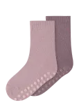 Name It - Nmfwak Wo/Bl 2P Sock W/Non Skid - Libisemisvastased sokid - 25-27