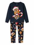 Name It - Nmmslava Paw Ls Nightset Cplg - Pidžaamakomplektid - 86