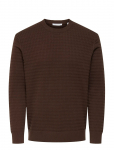 ONLY & SONS - Onsberry Reg 12 Ls Crew Knit Frml Noos - &Uuml;mara kaelusega - XS