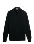 Superdry - Wool Blend Half Zip Jumper - Poolpika lukuga džemprid - XXL