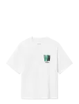 WOOD WOOD - Wwgary Tee Public Order 25220 - L&uuml;hikeste varrukatega - S
