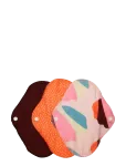 Imse Vimse - Panty Liners Classic, Orange Sprinkle 3-Pack - Menstuatsioonitooted - ONE SIZE