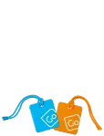 Go Travel - Luggage Tags Twin Pack - Reisitarvikud - ONE SIZE