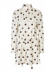 STINE GOYA - Crisp Stripe Shirting, Pullover Parka Dress - L&uuml;hikesed kleidid - XS