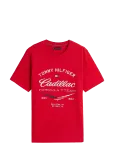 Tommy Hilfiger - Th X Cf1 Varsity Graphic Tee - L&uuml;hikeste varrukatega - XS