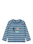 Color Kids - Baby T-Shirt L/S  W. App, Aop - Ujumistopid - 74