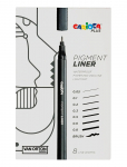 Carioca - Carioca Plus Pigmentliner 8-Pack - Pliiatsid - ONE SIZE