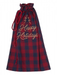 Lexington Home - Org Cotton Flannel Christmas Gift Sack - J&otilde;ulutarvikud - ONE SIZE