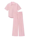 Calvin Klein - Ss Shirt Pant Set - Pidžaamad (komplektid) - XS