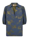 MOS MOSH - Mmalina Kleo Shirt - L&uuml;hikeste varrukatega - XS