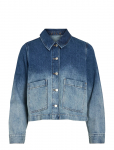 Vila - Vicreek L/S Faded Denim Jacket/Bfs - L&uuml;hikesed teksap&uuml;ksid - 34