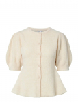 Pieces - Pcsilly Ss Puff Knit Cardigan Noos Bc - Kardiganid - XXL