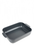 Peugeot - Appolia Keramisk Rektangul&aelig;r Mat Sort 32 Cm - Ahjuvormid - 32 CM