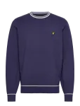 Lyle & Scott - Tipped Knitted Crew Neck Jumper - &Uuml;mara kaelusega - S