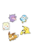 Crocs - Pokemon Ii 5Pck - Jalatsitarvikud - ONE SIZE