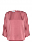 Dante6 - Dante6-Risette Flowing Satin Top - L&uuml;hikeste varrukatega - 38