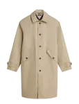 Tommy Hilfiger - Dc Technical Cotton Carcoat - Kerged mantlid - XXL