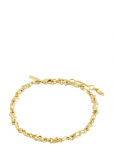 Pilgrim - Nova Bracelet Gold-Plated - K&auml;eketid - ONE SIZE