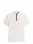 Tommy Hilfiger - Liquid Cotton Rwb Zip Reg Polo - L&uuml;hikeste varrukatega - S